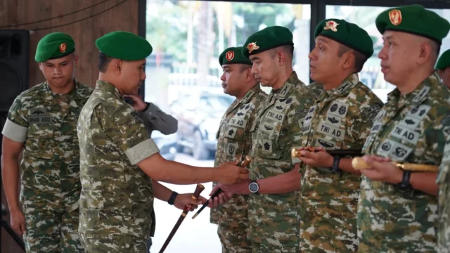 Danrem 03 Wirabraja Tekankan Integritas Saat Sertijab Danyonif 131 Braja Sakti