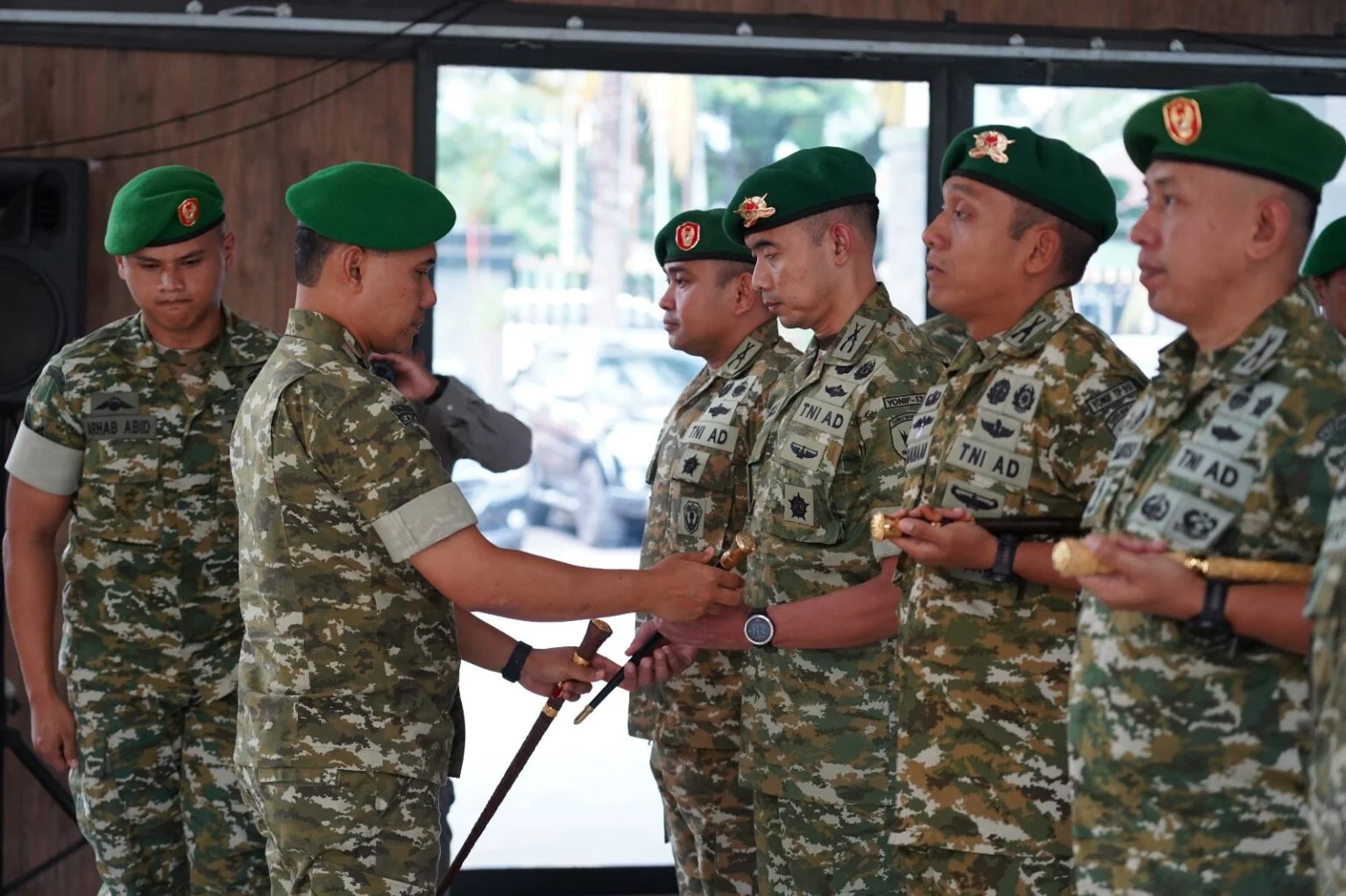 Danrem 03 Wirabraja Tekankan Integritas Saat Sertijab Danyonif 131 Braja Sakti