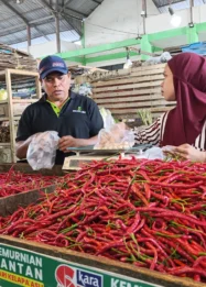 Disperindag Beltim Pastikan Harga Bahan Pokok Tetap Stabil