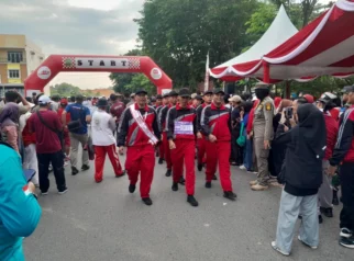 Dispora Tanjungpinang Perketat Pengawasan Gerak Jalan Proklamasi 2026 demi Keamanan dan Sportivitas