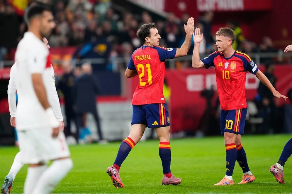 Drama Gol Akhir Mikel Merino Bawa Spanyol ke Perempat Final, Piala Dunia 2026 Berakhir untuk Portugal