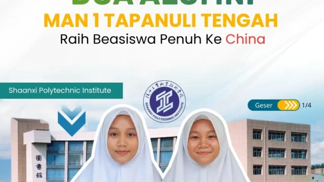 Dua Alumni MAN 1 Tapanuli Tengah Raih Beasiswa Penuh ke China: Motivasi Baru untuk Pendidikan Global