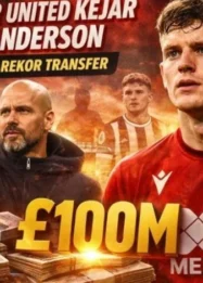 Elliot Anderson Resmi Gabung Manchester City dengan Rekor Transfer Inggris Termahal, Siap Jadi Andalan Baru di Lini Tengah
