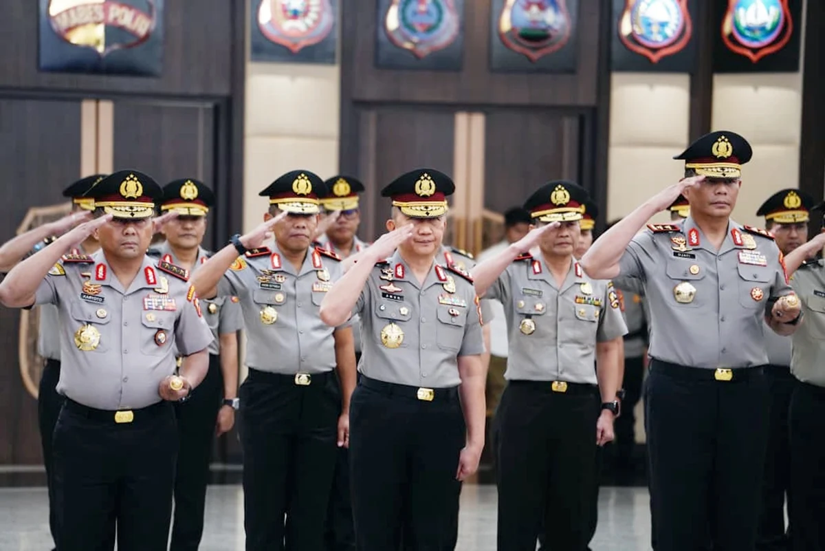 Empat Jenderal Polri Resmi Sandang Pangkat Bintang Tiga, Helmy Santika hingga Rudi Setiawan Naik Jadi Komjen
