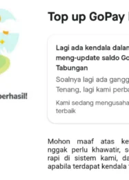 Gangguan GoPay Bikin Panik Pengguna, Saldo dan Data Dijamin Aman