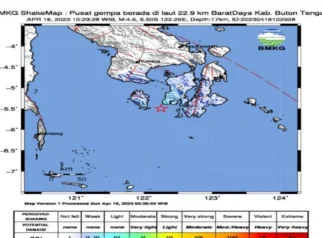 Gempa Hari Ini: BMKG Catat Aktivitas Sesar Oreng dan Gempa Sumbawa M 4,3