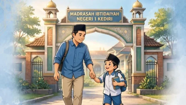 Gerakan Ayah Antar Anak Di Kediri: Transformasi Budaya Pendidikan dan Peran Ayah dalam Masa Transisi Anak