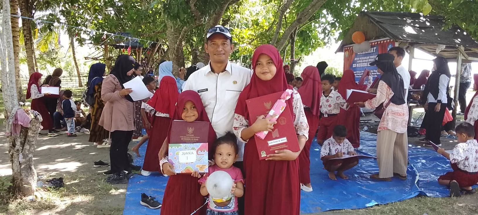 Gerakan Ayah Mengantar Anak di Hari Pertama Sekolah (GAMAS) Tanjungbalai Dorong Partisipasi Orang Tua