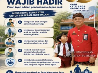 Gerakan Ayah Wajib Hadir di Harganas ke-32: Upaya Disdik Sumenep Perkuat Peran Orang Tua dalam Pendidikan