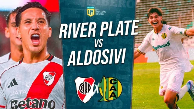 Gila! Laga River Plate vs Aldosivi Digelar di Tengah Kobaran Api