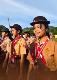 Hari ke-3 Jambore Daerah XI Kontingen Nias Kuatkan Semangat Kebersamaan