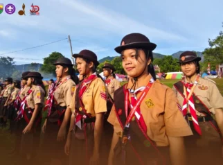 Hari ke-3 Jambore Daerah XI Kontingen Nias Kuatkan Semangat Kebersamaan