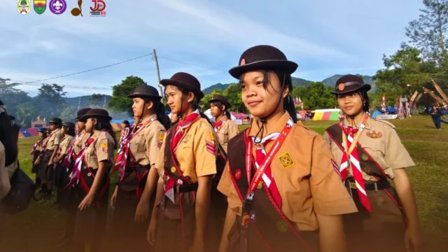 Hari ke-3 Jambore Daerah XI Kontingen Nias Kuatkan Semangat Kebersamaan