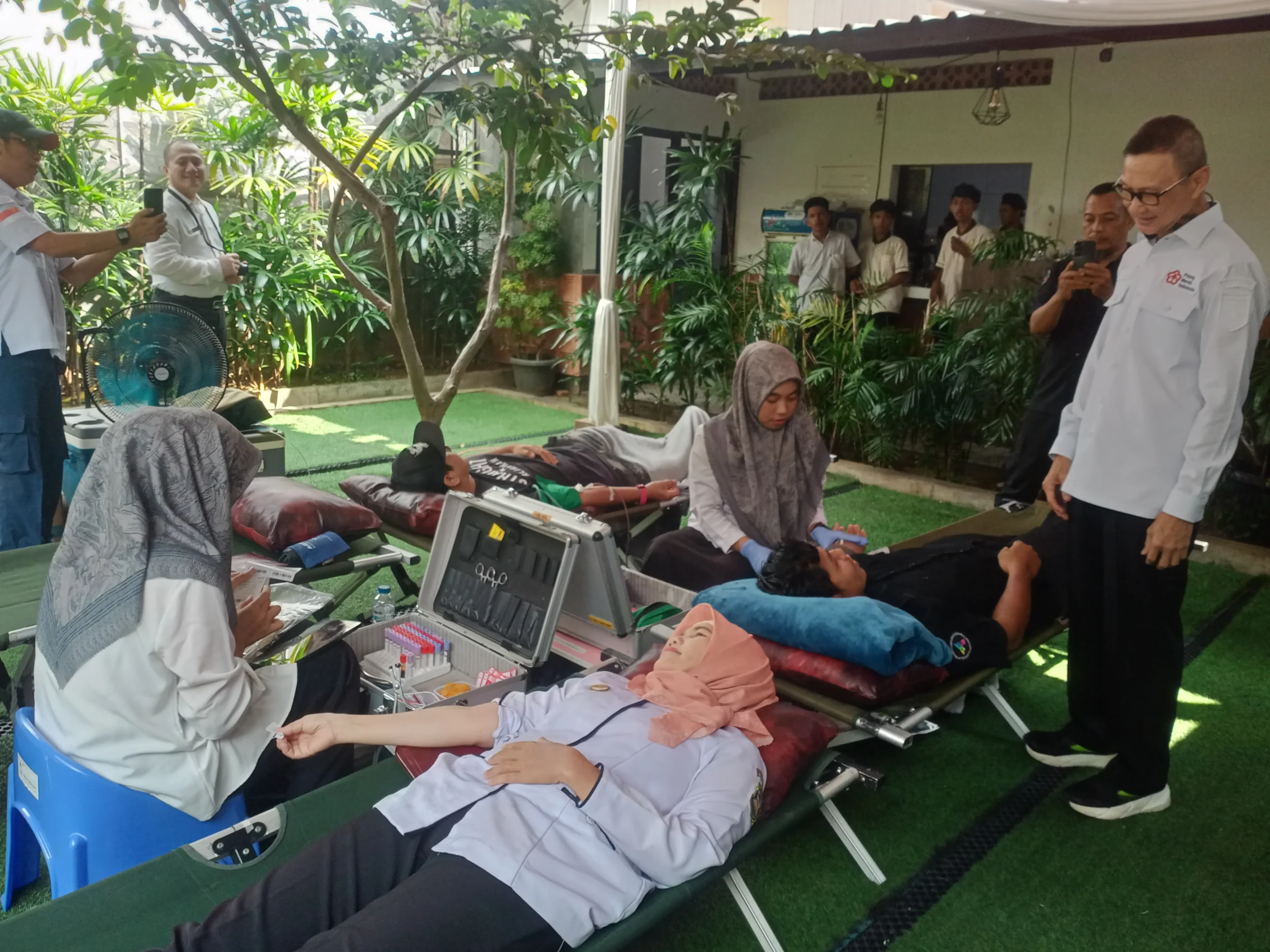 Harsiarnas 2026: KPID Lampung Gelar Donor Darah Besar-besaran