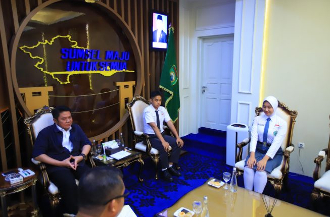 Herman Deru Lepas Dua Calon Paskibraka Nasional Asal Sumsel, Beri Pesan Jaga Mental dan Harumkan Nama Daerah