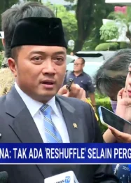 Isu Reshuffle Kabinet Menguat, Bahlil: Hak Prerogatif Presiden, Publik Jangan Spekulasi