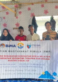 ITEBA Tingkatkan Kesadaran K3 Nelayan melalui Ergonomi Terapan dan Poster Visual