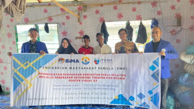 ITEBA Tingkatkan Kesadaran K3 Nelayan melalui Ergonomi Terapan dan Poster Visual