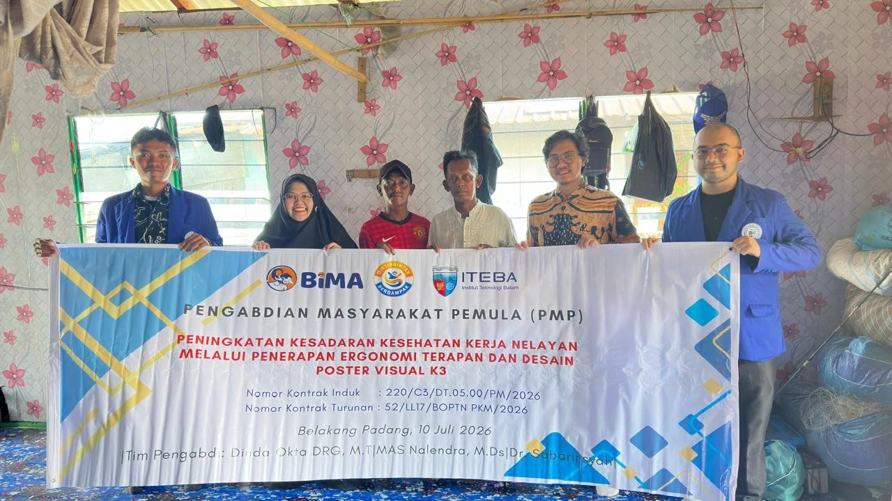 ITEBA Tingkatkan Kesadaran K3 Nelayan melalui Ergonomi Terapan dan Poster Visual