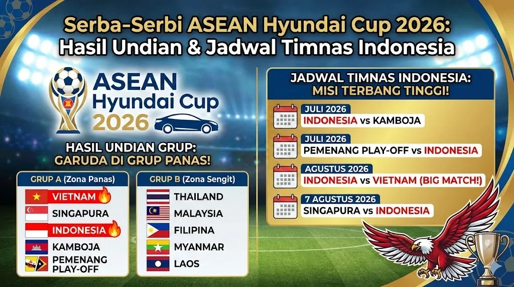 Jadwal Hyundai Cup 2026: Timnas Indonesia Siap Gebuk Timor Leste demi Tiket Semifinal