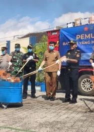 Jutaan Batang Rokok Ilegal Ludes Dimusnahkan Bea Cukai Blitar: Upaya Memperkuat Ekosistem Usaha Cukai yang Sehat