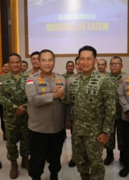 Kapolda Kepri dan Dankodaeral IV Batam Perkuat Sinergi Jaga Keamanan Wilayah