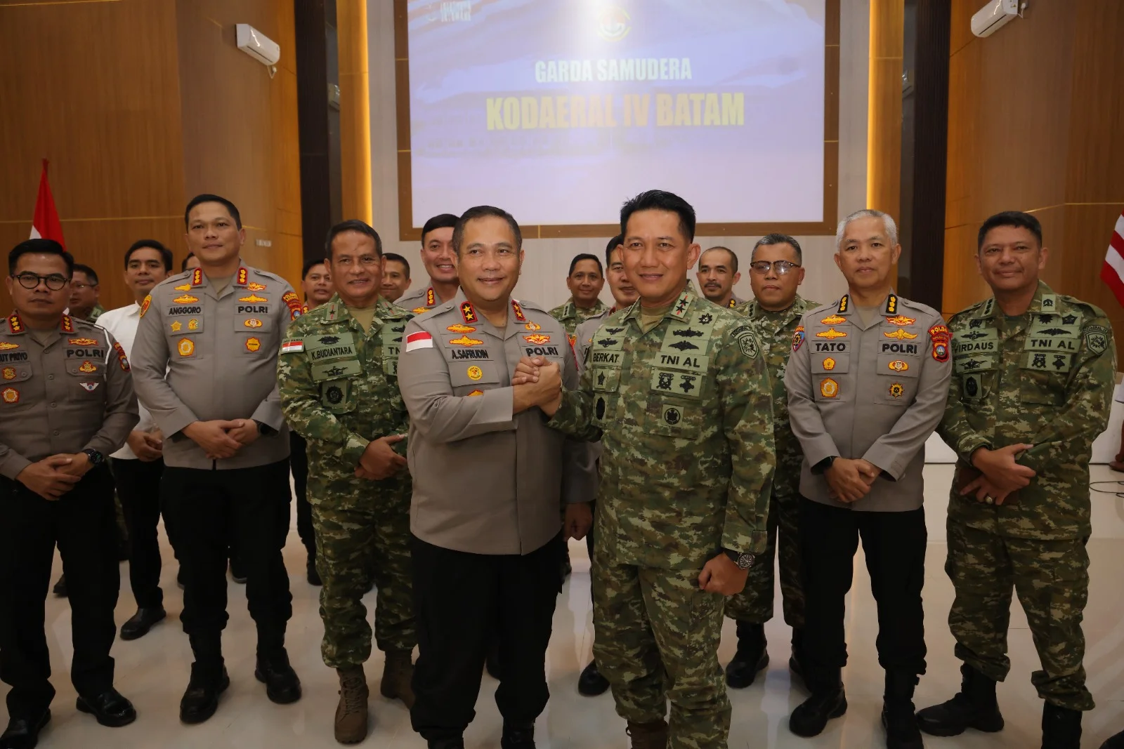 Kapolda Kepri dan Dankodaeral IV Batam Perkuat Sinergi Jaga Keamanan Wilayah