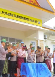 Kapolres Meranti Resmikan Mako Polsek Rangsang Barat: Langkah Strategis Penguatan Pelayanan ke Polri di Kepulauan Meranti