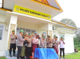 Kapolres Meranti Resmikan Mako Polsek Rangsang Barat: Langkah Strategis Penguatan Pelayanan ke Polri di Kepulauan Meranti