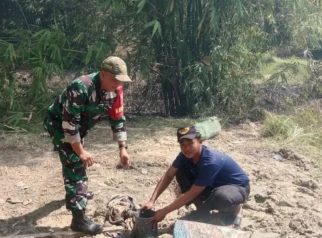 Karya Bhakti TNI Hadirkan Sumur Bor Air Bersih di Pondok Pesantren Al-Muhajirin, Bangkalan