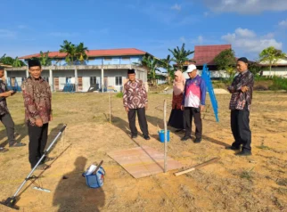 Kemenag Bintan Gelar Verifikasi Arah Kiblat lewat Fenomena Rashdul Qiblat