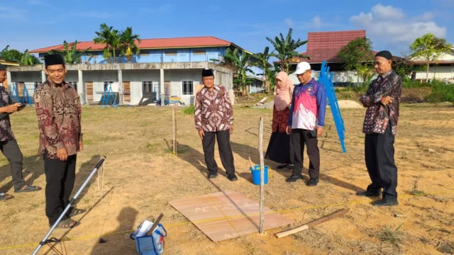 Kemenag Bintan Gelar Verifikasi Arah Kiblat lewat Fenomena Rashdul Qiblat
