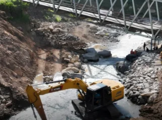 Kementerian PU Relokasi Alur Sungai di Jembatan Enang-Enang untuk Menjaga Konektivitas Aceh