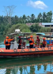 KM UNEI Hilang Kontak di Perairan Pulau Bintanah, 16 ABK dalam Pencarian Tim SAR