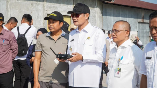 Lamongan Terapkan Teknologi Drone untuk Pemantauan dan Pengendalian Wereng Batang Coklat, Jaga Stabilitas Pangan Nasional