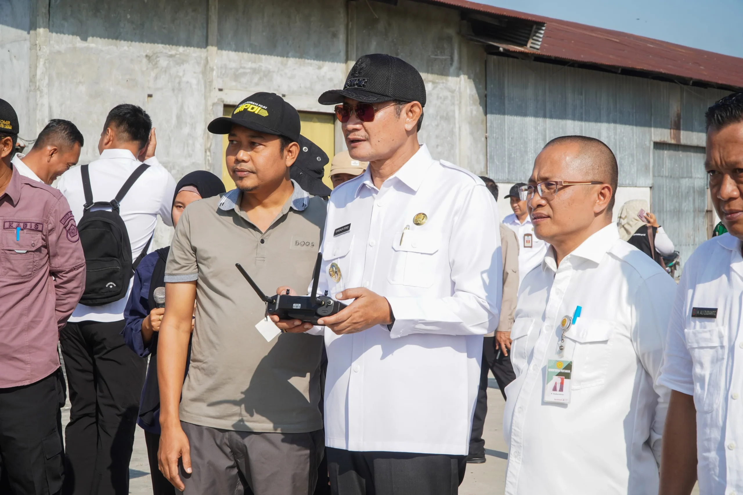 Lamongan Terapkan Teknologi Drone untuk Pemantauan dan Pengendalian Wereng Batang Coklat, Jaga Stabilitas Pangan Nasional