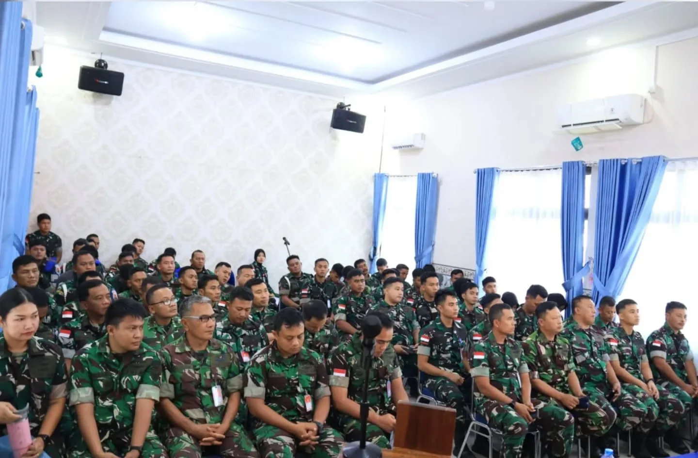 Lanud Hang Nadim Perkuat Kepedulian Sosial lewat Sosialisasi Zakat BAZNAS