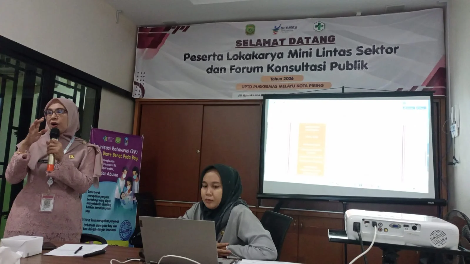 Lokakarya dan FKP untuk Pelayanan yang Lebih Baik: Transformasi Puskesmas Melayu Kota Piring di Era Digital