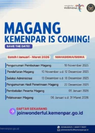 Magang Nasional 2026 Batch 1 Angkatan 2 Dibuka: Simak Syarat, Cara Daftar, dan Lowongan di maganghub.kemnaker.go.id