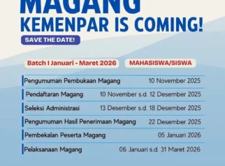 Magang Nasional 2026 Batch 1 Angkatan 2 Dibuka: Simak Syarat, Cara Daftar, dan Lowongan di maganghub.kemnaker.go.id