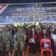 Mahasiswa UNRaya Kunjungi Proses Pembangunan Jembatan Satgas Karbak TNI AD di Nias Selatan