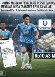 Mariano Peralta Jadi Bintang Baru Persib Bandung, Intip Statistik Edannya di Indonesia FC