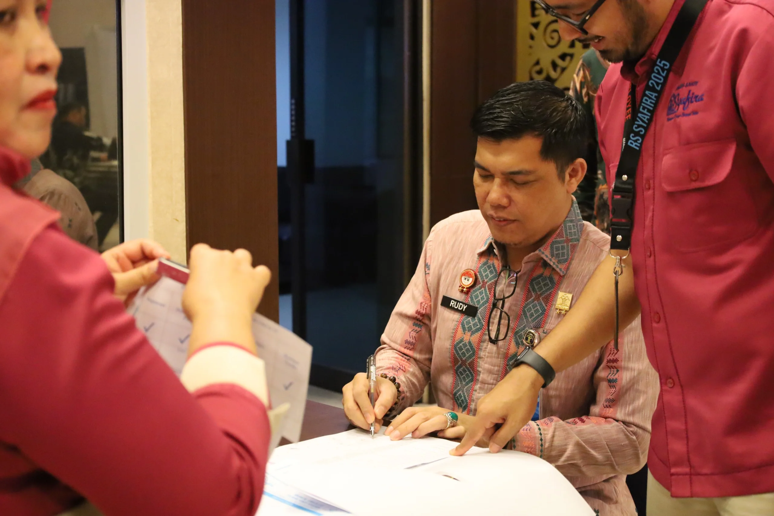 Medical Check Up Pegawai 2026, Kanwil Kemenkum Riau Tekankan Kesehatan Kerja