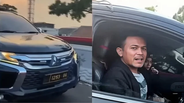 Mitsubishi Pajero Sport Terlibat Insiden Tabrakan Beruntun di Natar, Pelat Palsu di Bandung Juga Diburu Polisi