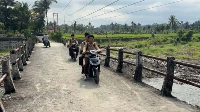 Normalisasi Sungai Batang Anai Rampung, Jembatan Permanen Segera Direalisasikan
