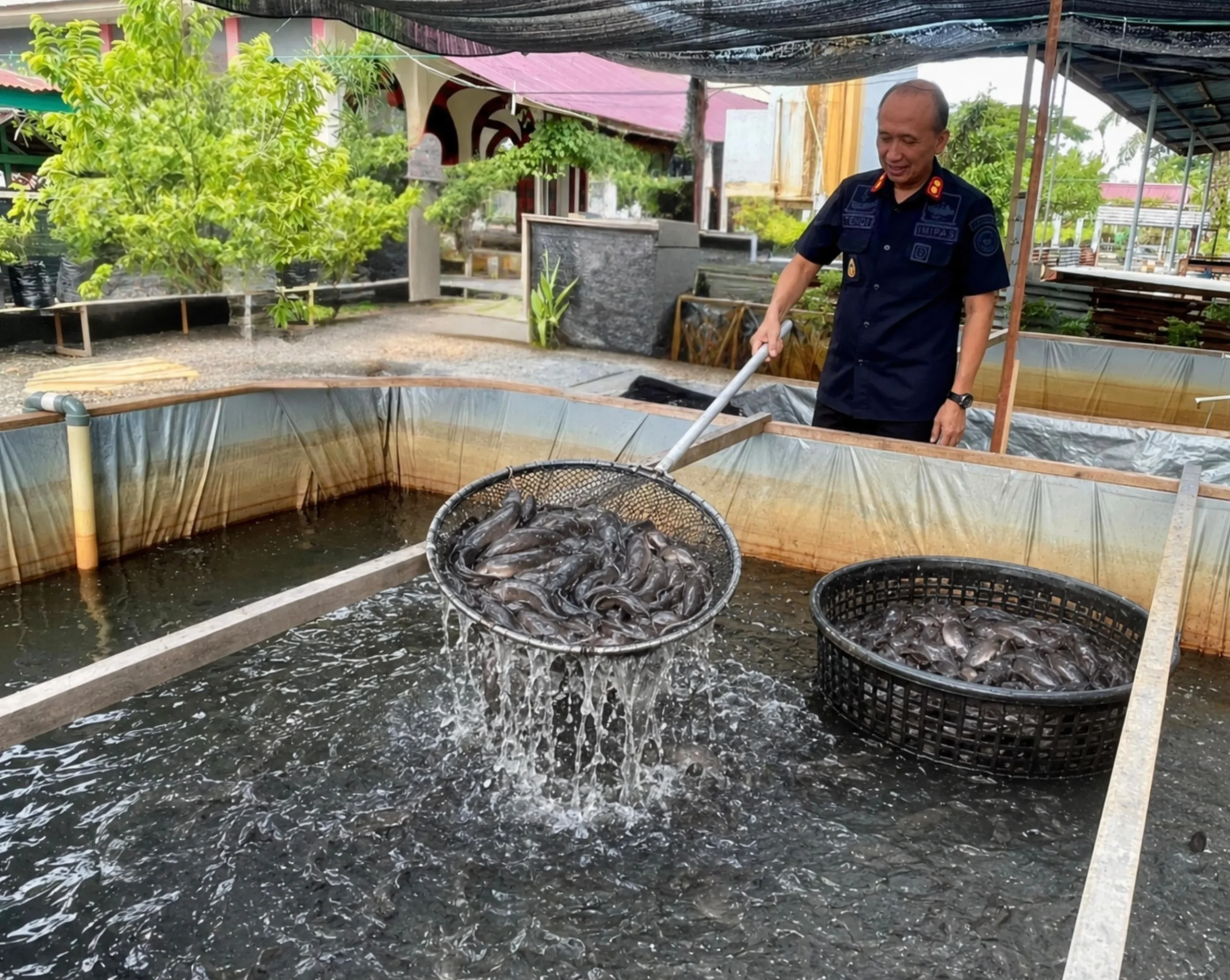 Panen Perdana Lele di Lapas Meulaboh Capai 358 Kg, Langkah Strategis Kemandirian WBP