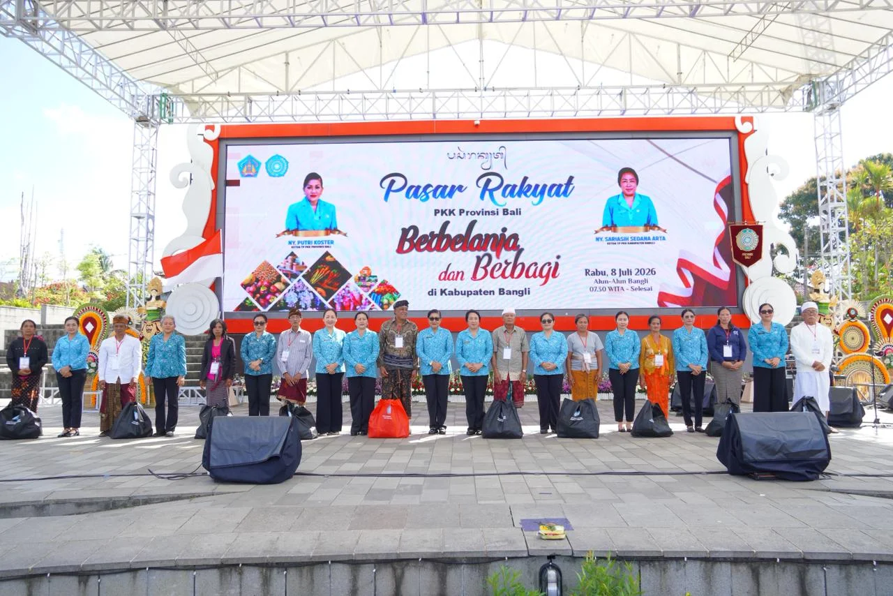 Pasar Rakyat Bali Digelorakan TP PKK Jadi Ecosystem UMKM dan Sosial Inklusif