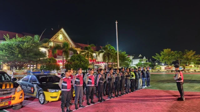 Patroli Malam Diperketat, Polri Magetan Antisipasi Gangguan Keamanan di Bulan Suro