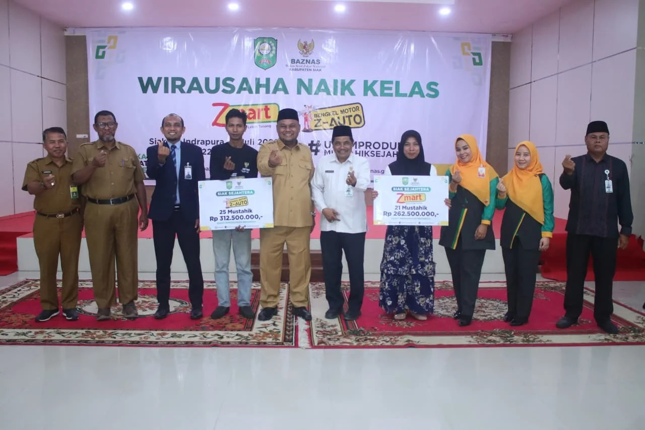 Pelatihan Baznas Siak Dorong Mustahik Naik Kelas Jadi Muzakki Mandiri