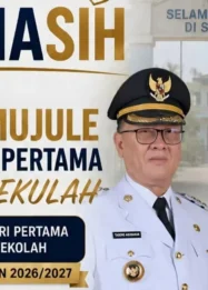 Pemerintah Ajak Ayah Antar Anak pada Hari Pertama Masuk Sekolah